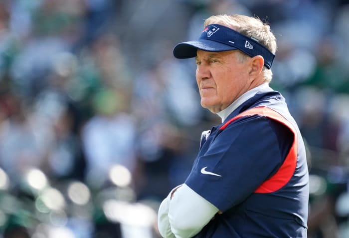 Patriots coach Bill Belichick